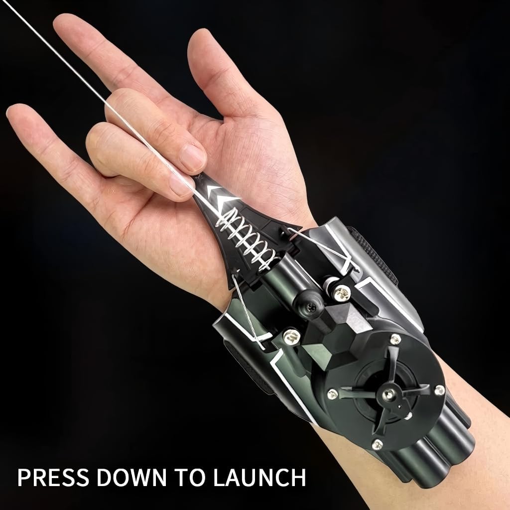 Spider Web Shooter, Real Web Slinger that Actually Shoots for Kids, Cool Toy Things for Superhero Fans