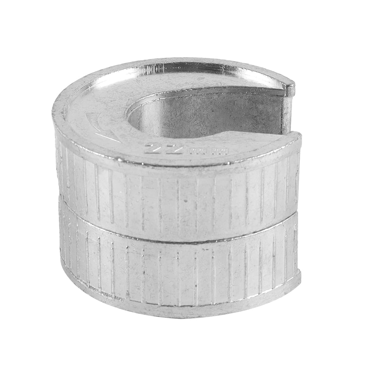 Ubric 2 cortatubos de 15 mm y 22 mm, Cuerpo de aleación de Zinc, Disco de Tubo Redondo para Cortar Cobre, latón, PVC, Aluminio