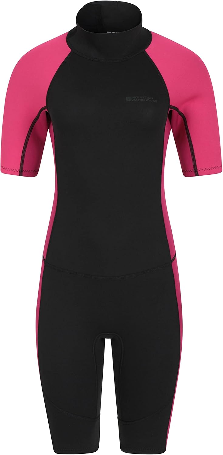 Mountain Warehouse Womens Shorty Wetsuit - 2.5mm, Neoprene Swimsuit