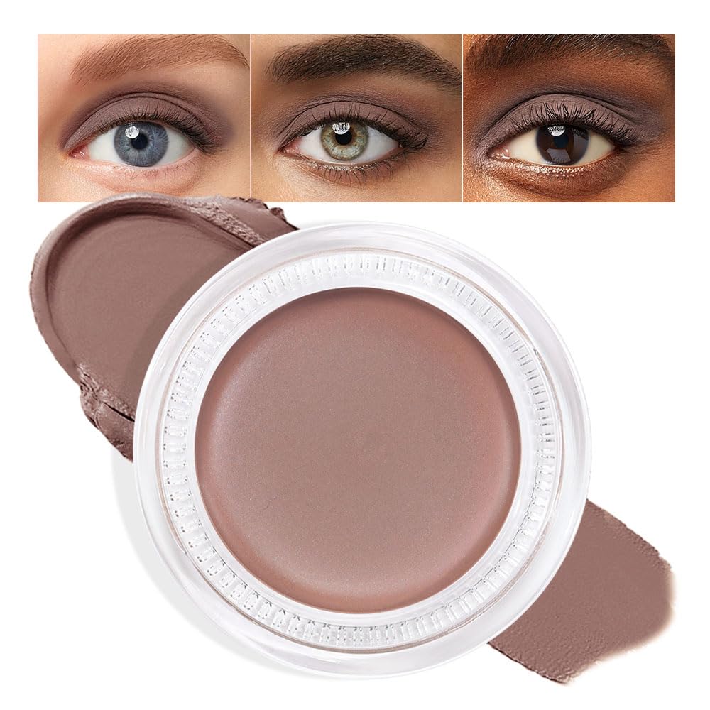 FeiCuiYun Single Cream Stone Matte Eyeshadow Palette Makeup, Natural Single Mini Instant Holographic Eyeshadow For Women, Sombras Crema Para Ojos,