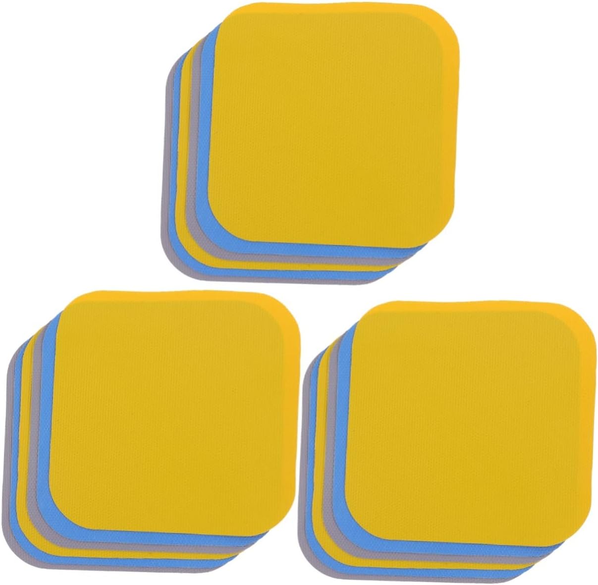 18pcs Grip Mat for Table Jar Opener Pads Jars Non Slip Coasters Rubber Opener