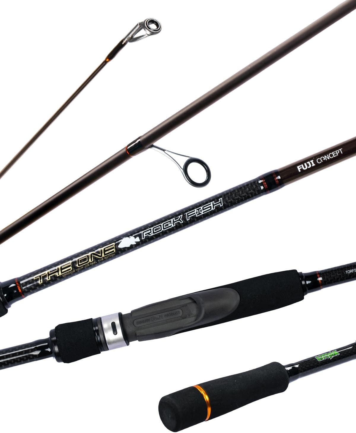 LITTMA Trout Rod Ultralight Spinning Rod with Fuji Liberia Ubuy