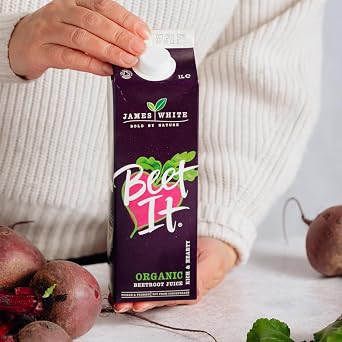 Beet It Organic Beetroot Juice Picked and Pressed 1l (Pack of 8)
