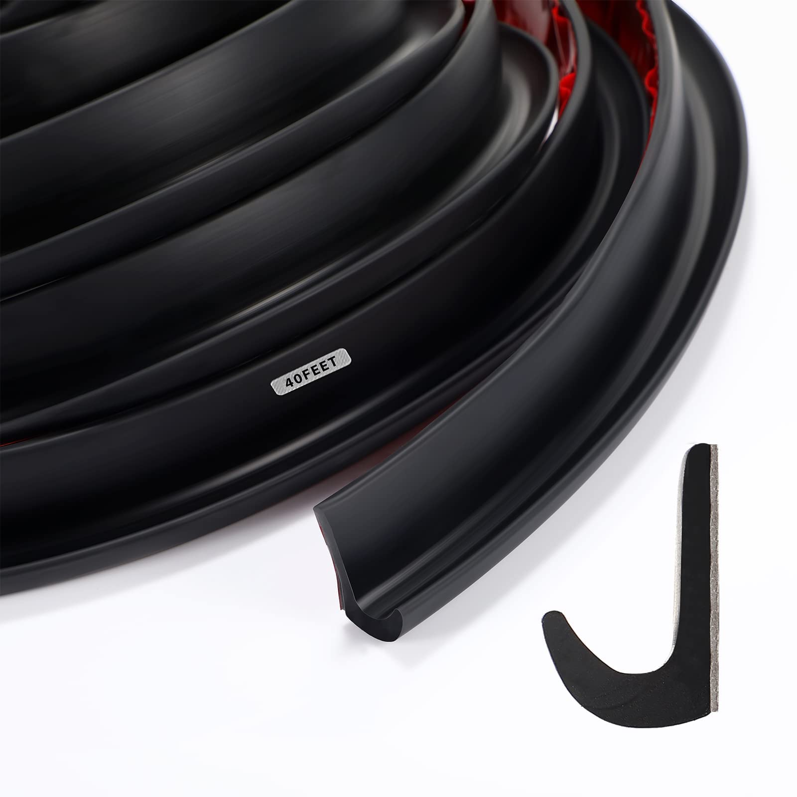 RV Rain Gutter 1/2 Inch Height Plastic Drip Rail PVC Rain Strip Roof