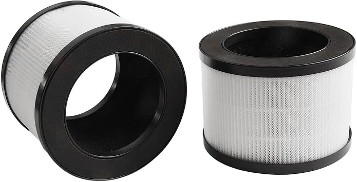 2 Pack H13 True Replacement Filter for Tolife TZ, FreAire 6391RGB, for AROEVE MK01/MK06, for KLOUDI DH-JH01 Air Purifier 3 in 1 with Activated Carbon