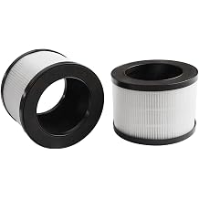 2 Pack H13 True Replacement Filter for Tolife TZ, FreAire 6391RGB, for AROEVE MK01/MK06, for KLOUDI DH-JH01 Air Purifier 3 in 1 with Activated Carbon