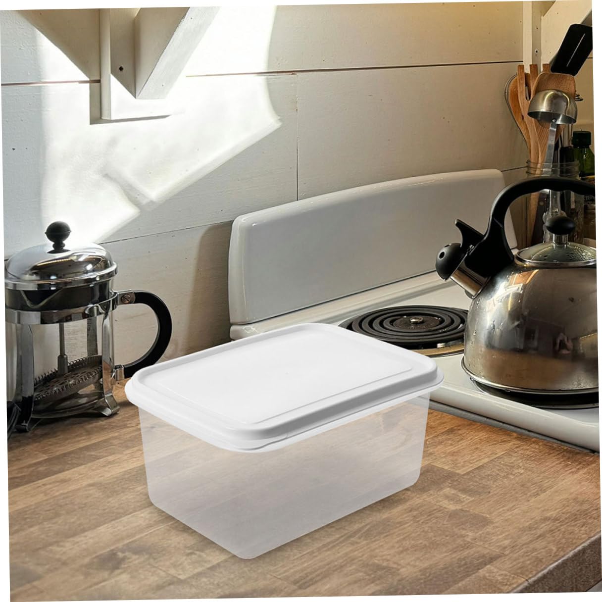 Scatola Lievitazione Impasto Pizza con Coperchio 7, 5l Plastico