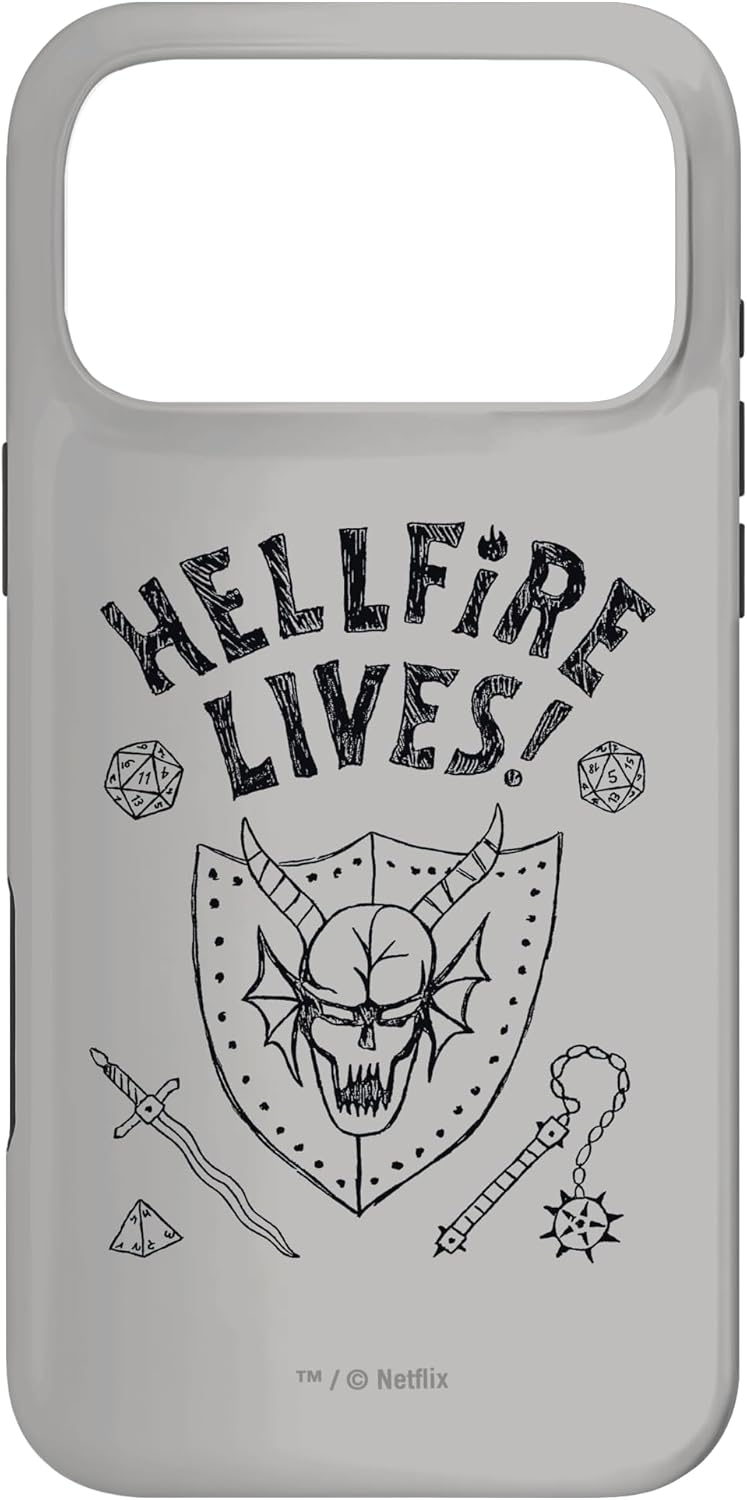Stranger Things Hellfire Lives Officially Licensed Case for iPhone 17 Pro Max