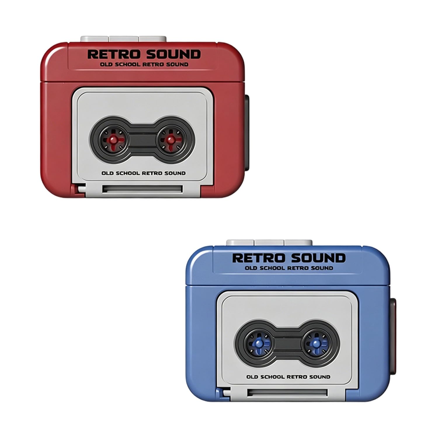 Retro Plattenspieler Schlüsselanhänger mit Aufnahmefunktion, Mini Grammophon Anhänger mit Sound für Personalisierte Sprachnachrichten, Nostalgie Musik Geschenk Set