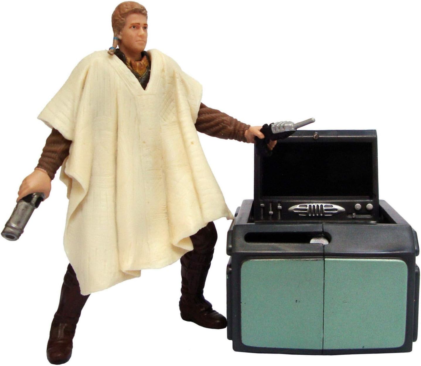 Star Wars: Attack of the Clones Anakin Skywalker Outland Peasant Disguise w/Removable Poncho, Blaster & Storage Container