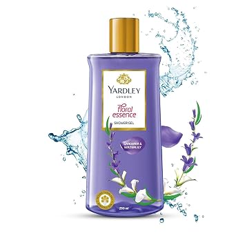 Yardley London Floral Essence Shower Gel Gardenia & Waterlily - 250ml /8.45 Fl Oz
