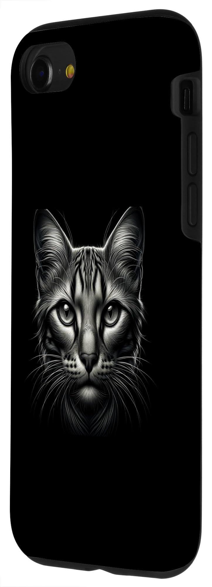 iPhone SE (2020) / 7 / 8 Ocicat Cat Shirt Cat Face Cute Cat Lover Cat Mom Dad Artwork Case - Image 2