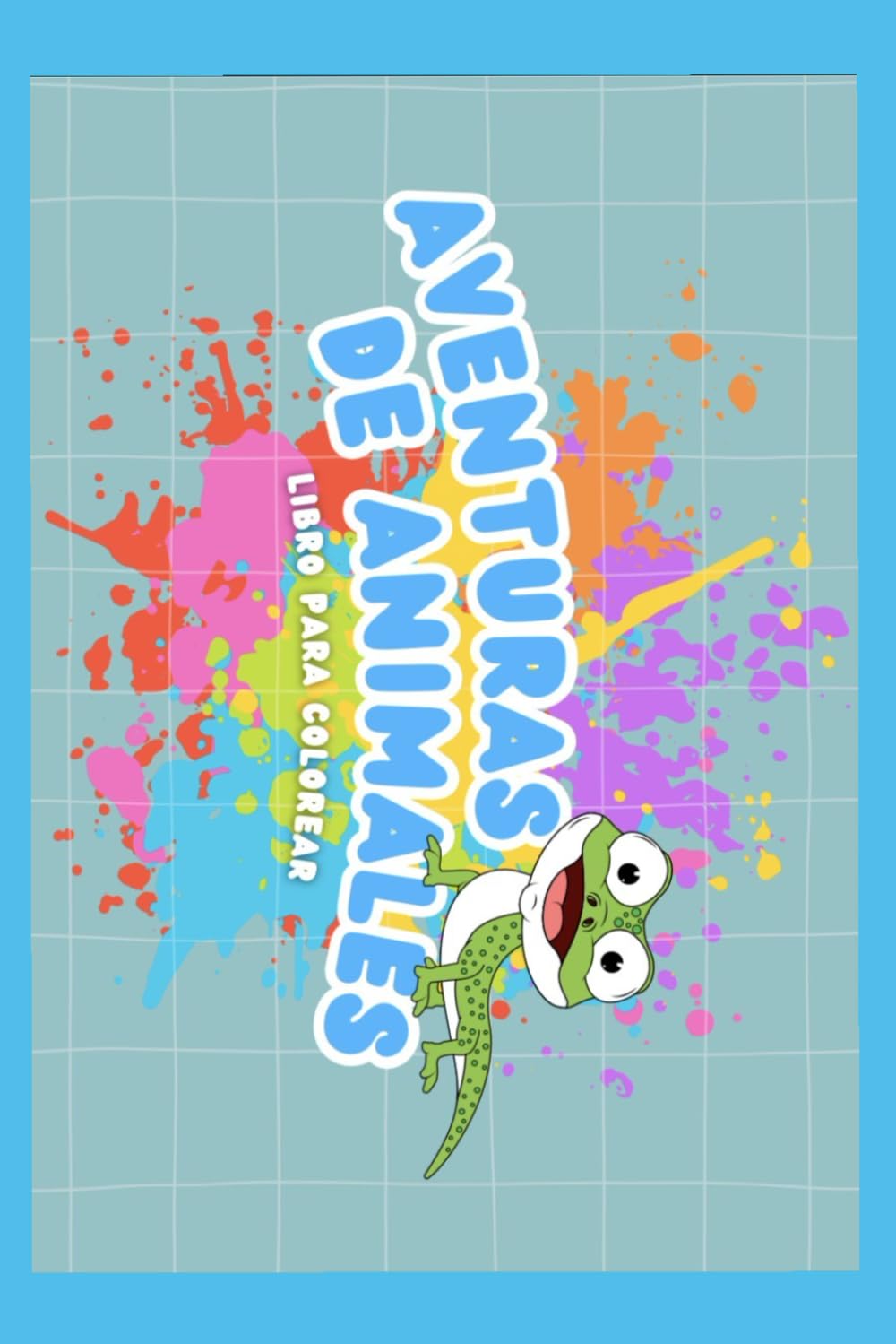 Aventuras de Animales Libro para Colorear