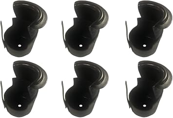Pool Table Billiard Leather Pockets with Fringe or Shield - Set of 6