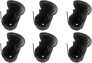 Pool Table Billiard Leather Pockets with Fringe or Shield - Set of 6