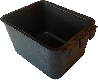 Cage Cups 1 Pint (16 oz) Hanging Feed & Water Cage Cups (50, Black)