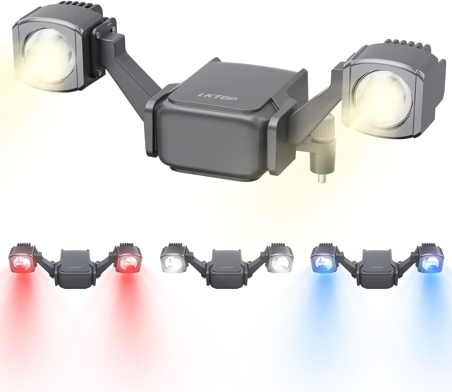 LKTOP Matrice 4T/4E Drone Spotlight for DJI Matrice 4 Enterprise Series Strobe Light Accessories, 3000 Lumen 40W LED Anti-Collision Searchlight 0.23lb Night Flight Lamp for Search/Rescue/Patrol/Farm