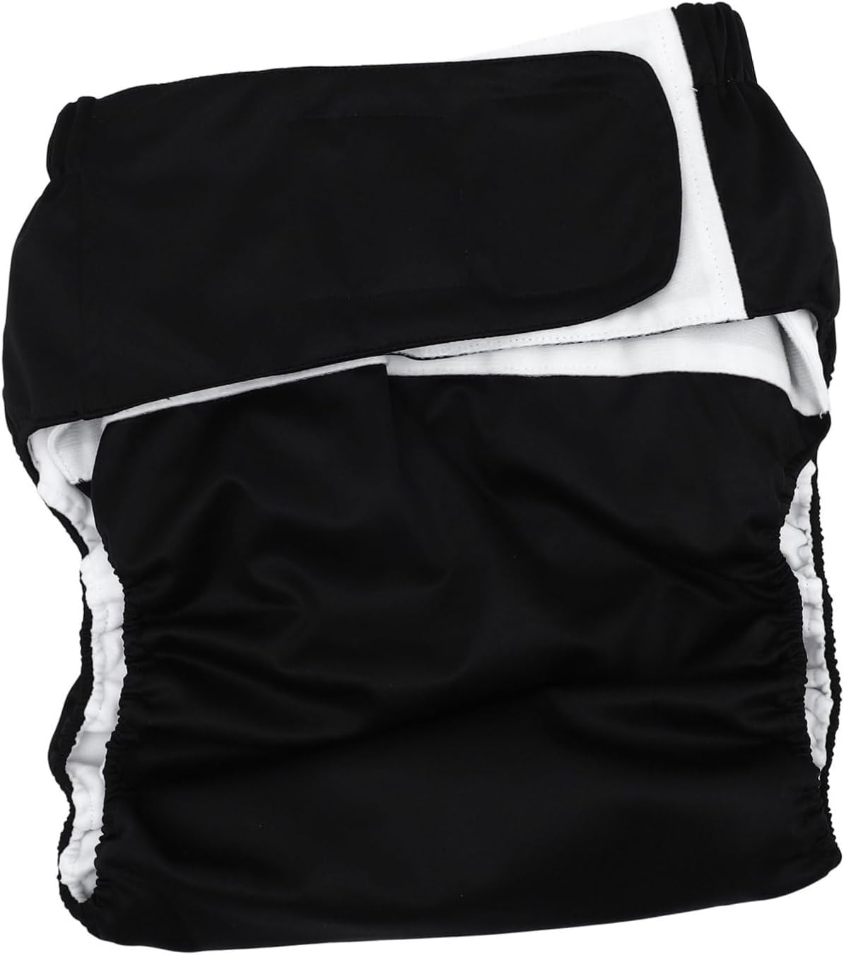 Didiseaon Dult Washable Diapers Reusable Elastic-fit Breathable One Size Fits Diapers for Elderly