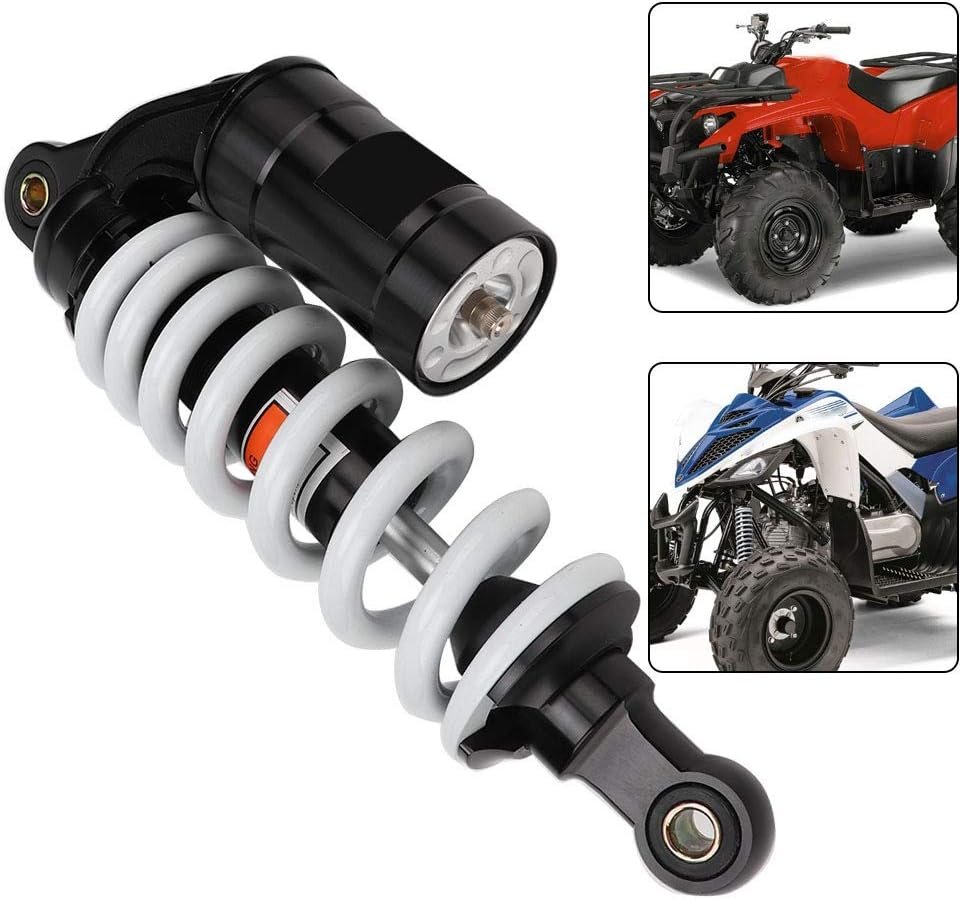 Shock Damper 280mm 980lbs Duty Rear Suspension Compatible with Bikes Quads ATVs and Pit Vehicles 13mm Rod Size Premium Aluminum Alloy Construction