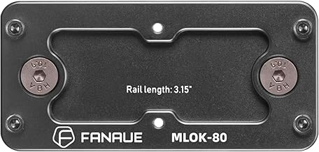 FANAUE Arca Swiss Tripod Mount Plate, Aluminum Quick Release Arca Rail Mount Adapter for