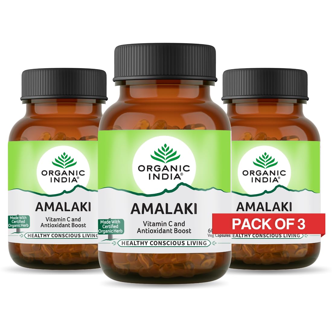 Amalaki 60 Veg Capsules (Pack of 3)