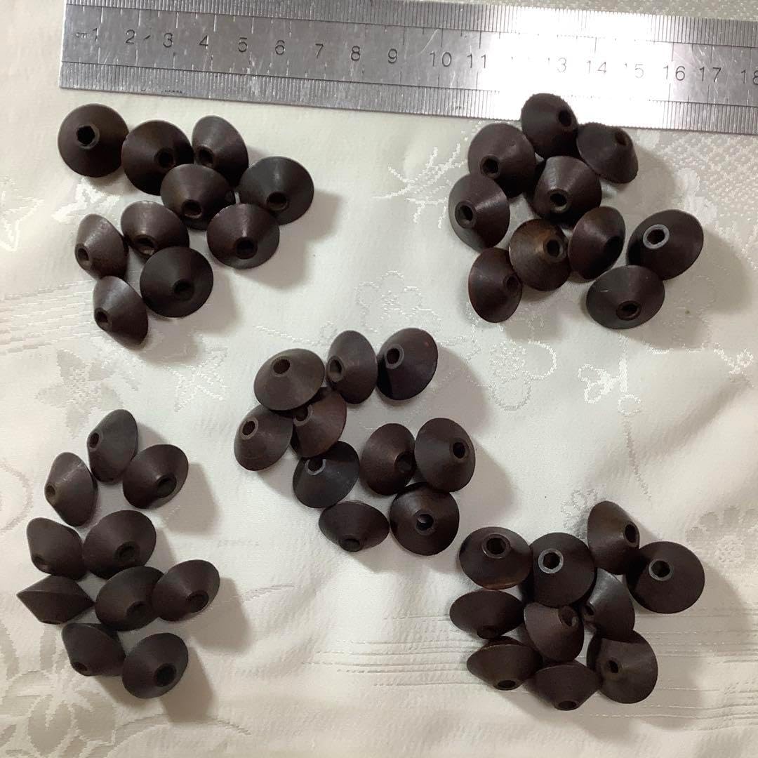 古い 五つ玉ソロバン玉 大５０個 オマケ ー?