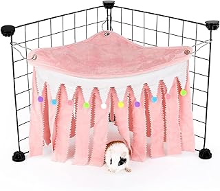 NHQ MaisonLapin,MaisonCochon d'inde,Cabane Lapin,Cage Cochon d'inde,CachetteGrimpable pour Cage d'animaux Domestiques