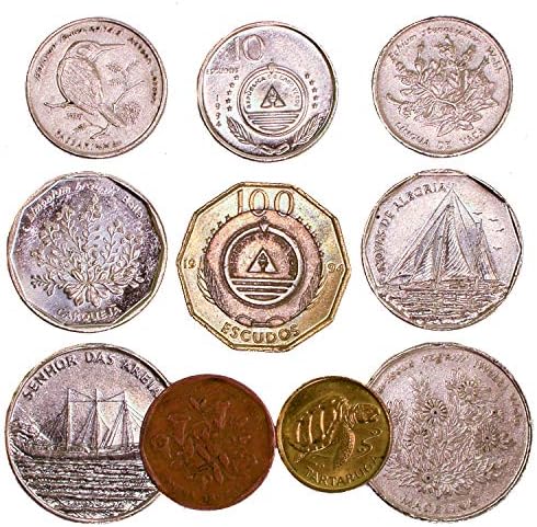 10 Old Coins from Uk England Great Britain Coins Pound Penny Shilling Pence | Perfect Choice for Your Coin Bank Coin Holders and Coin Album