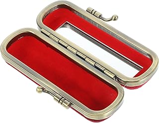 Caja de lápiz labial para mujer, clip de fran...