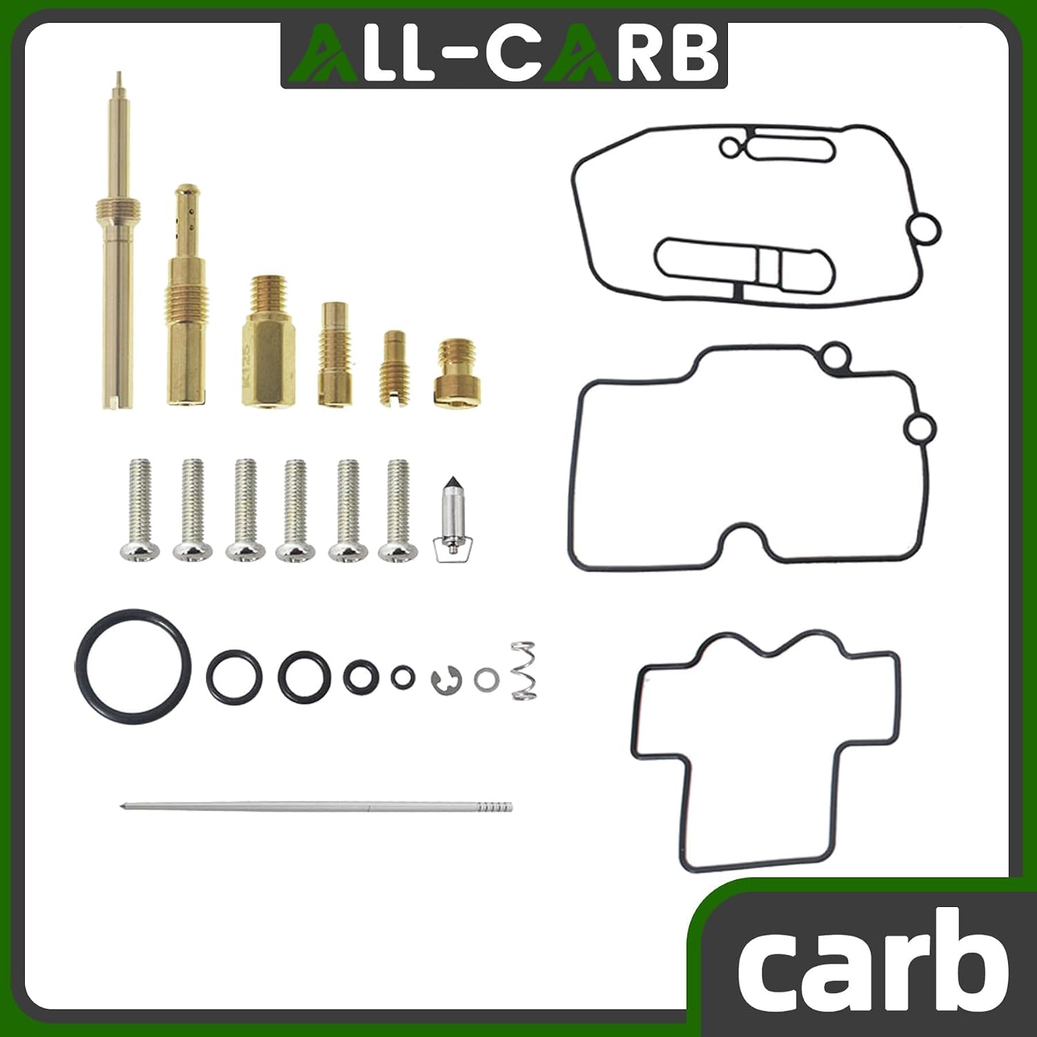 marddpair Carburetor Repair Carb Repair Kit Replacement for Yamaha YFZ450 2004-2009