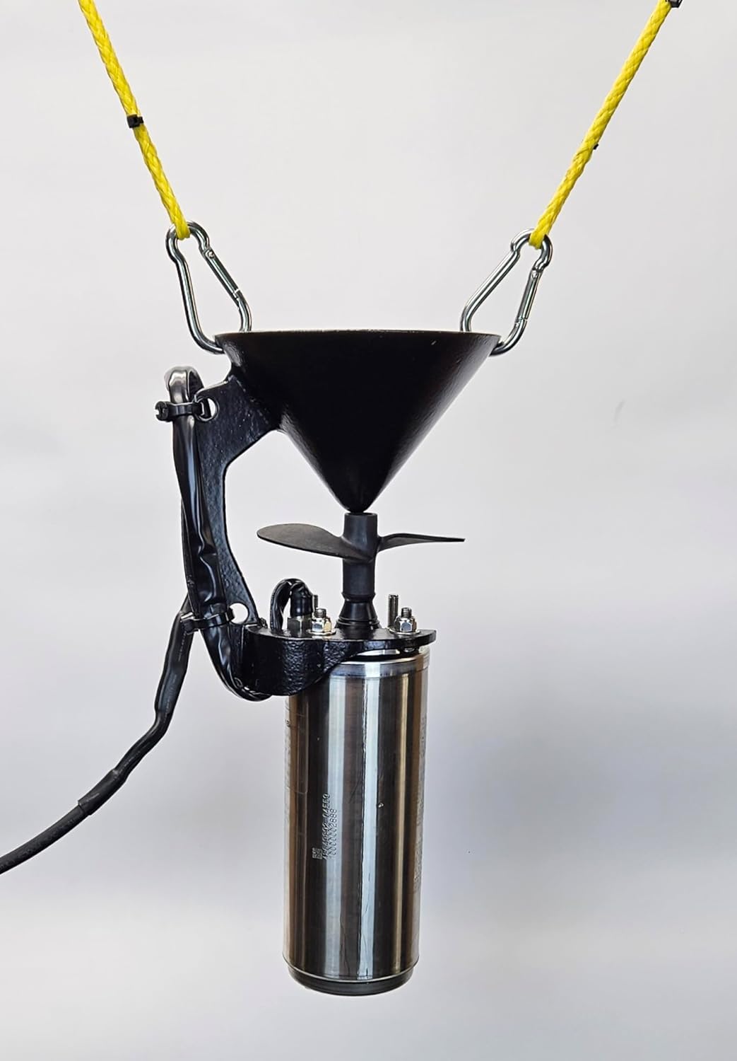 Isvinder 3-in-1 De-icer for Ponds, Lakes and Docks, Dock Sweep and Surface Aerator, 1/2 hp, with 25 ft 115v Power Cord