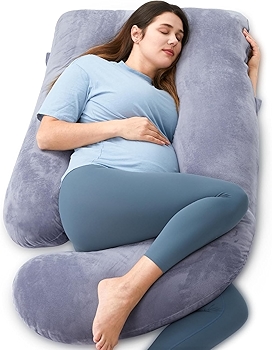 Momcozy U-Shaped Full-Body Pregnancy Pillow