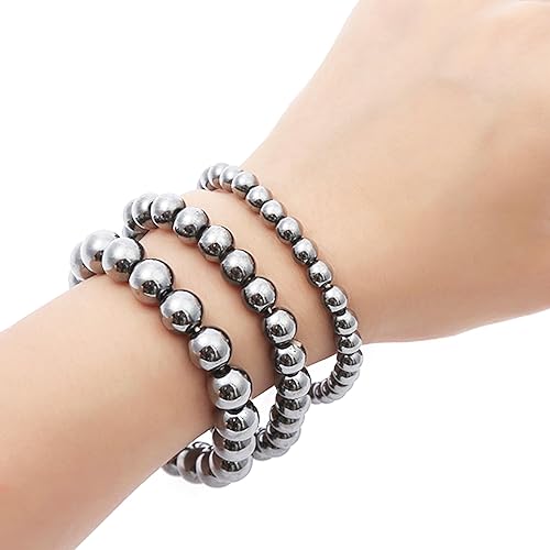 Miniatura 19 de Handmade 8mm Beaded Bracelets For Men Protection Bracelet For Women Chakra Feng Shui Stretchy Handmade Lucky Money Stretchy Crystal Bracelets Best