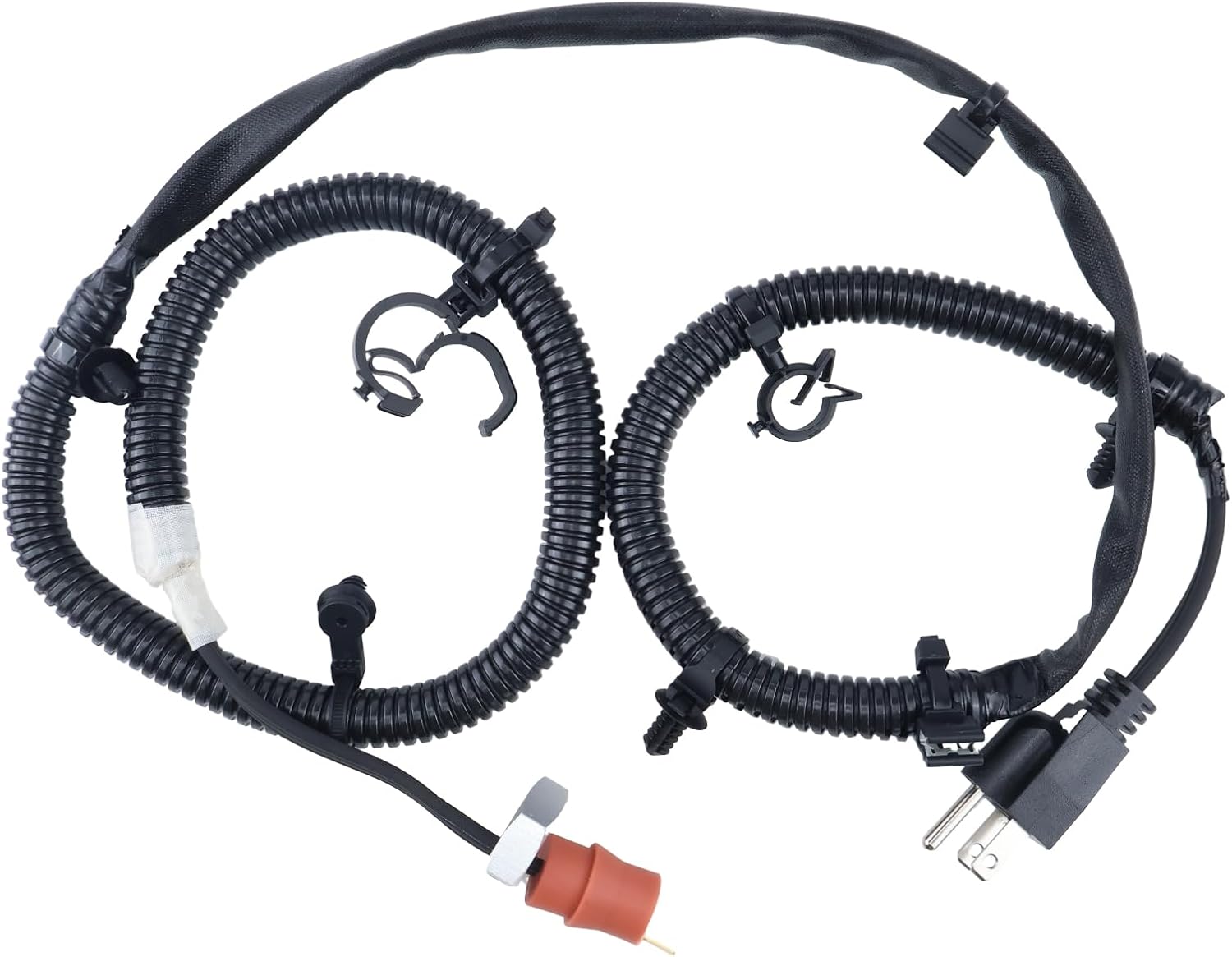 6.7L Engine Block Heater Cord 68223419AA Compatible with 2014-2018 Dodge Ram 2500 3500 4500 5500