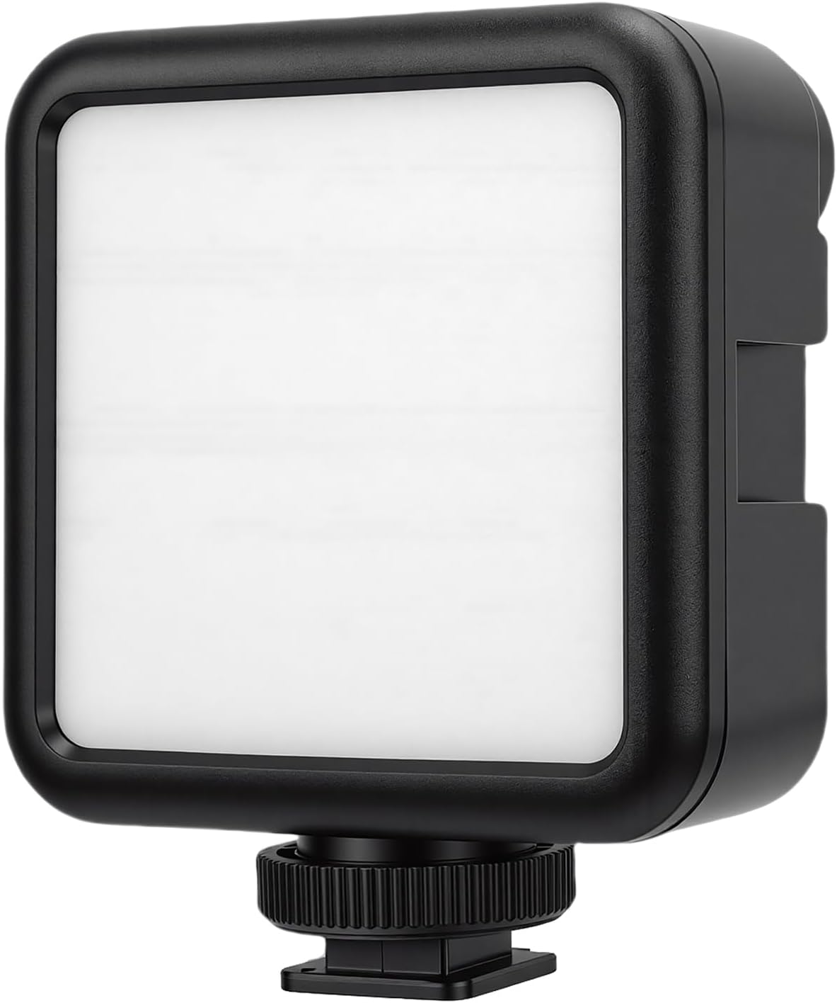 LED Camera Fill Light, High Brightness 5600K with 24 LED Beads and 3 Cold Shoe Mounts, for Phone Camera DSLR Photography