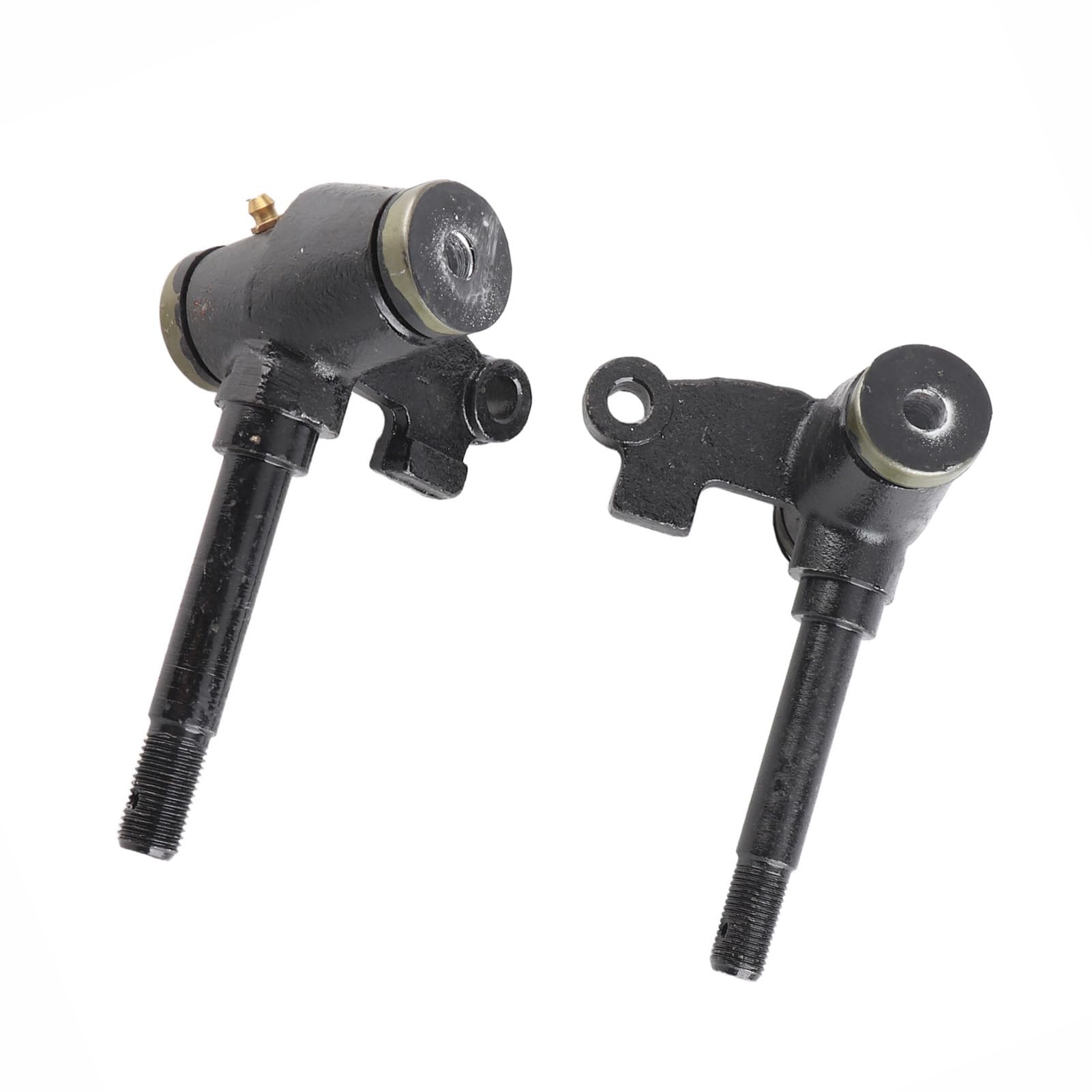 Aramox Para Wrzeciona Zwrotnicy Układu Kierowniczego Stop Stali 14 Mm Gwint Wrzeciona Zwrotnicy dla Piasta Koła Hamulcowego Go Kart ATV Quad SUV