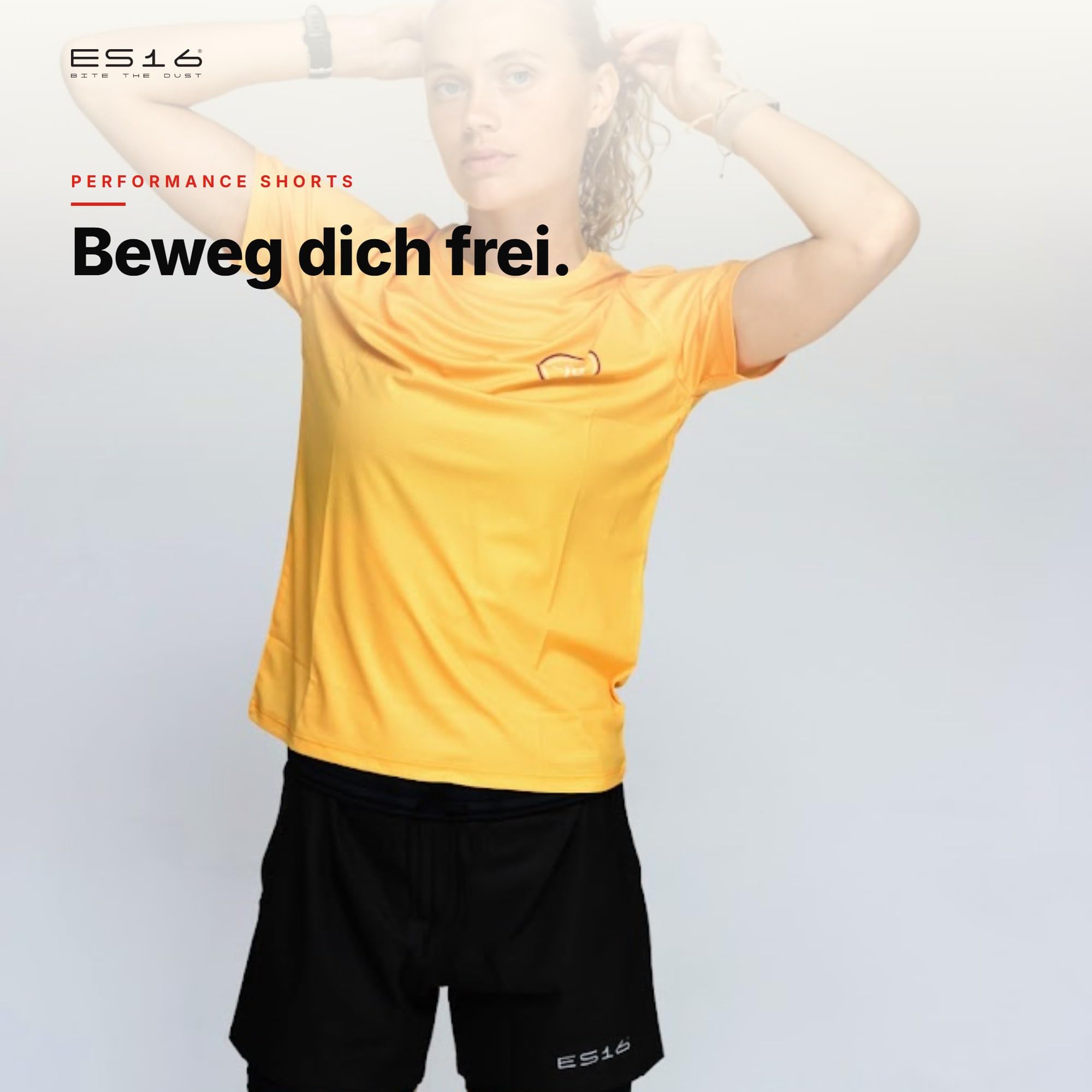 Performance Shorts mit Innershorts Damen – 2-in-1 Funktionsshorts für Radsport, Fitness & Lauf