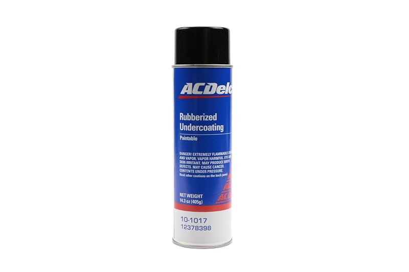 Revestimento emborrachado pintável para chassi ACDelco GM Original Equipment 10-1017 (12378398) 400 g