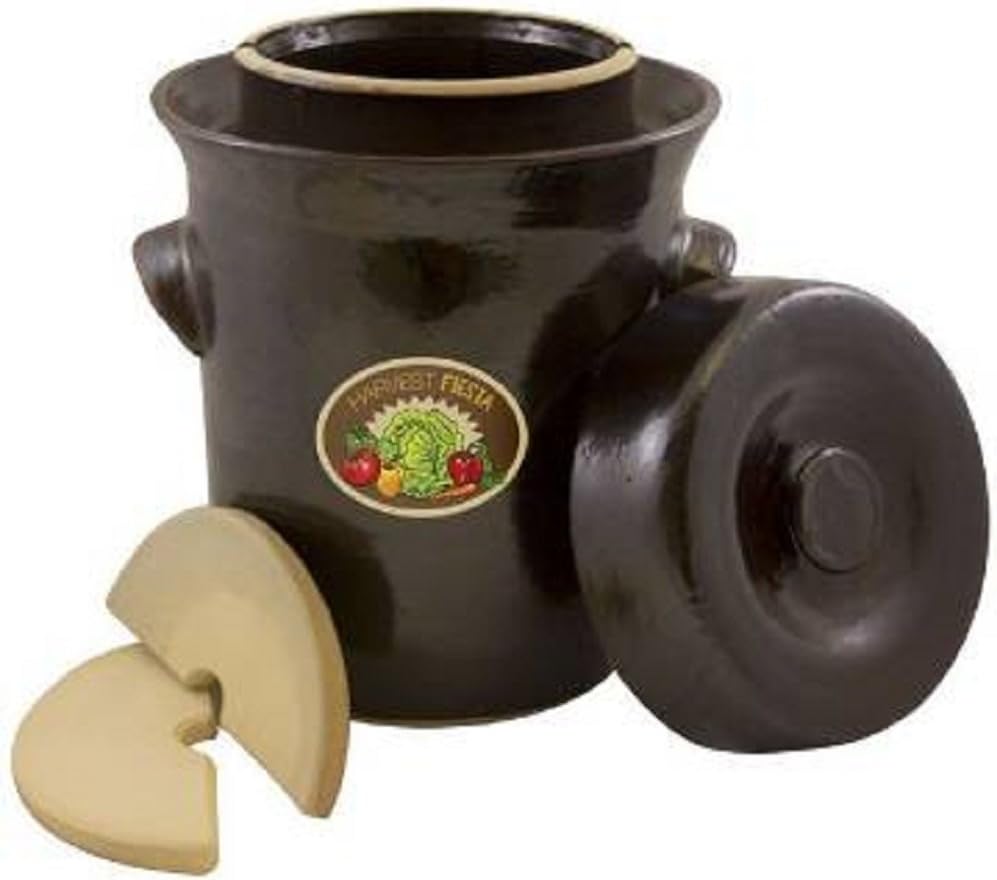 Harvest Festival 10L Fermenting Pot with Stones - Czech Rep