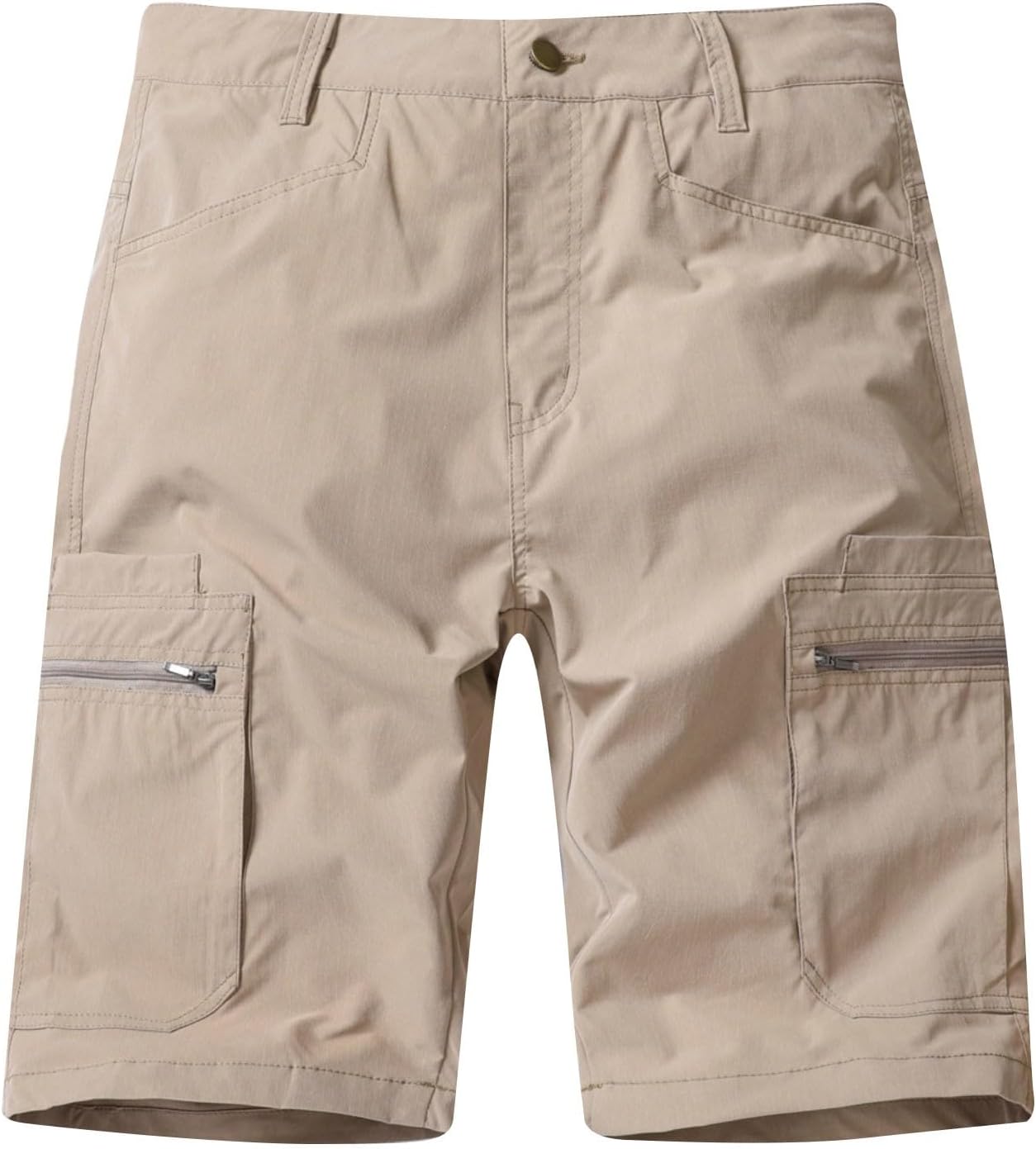 Men's Cargo Tactical Short Pants Outdoor Rip Stop Work Shorts Multi Pockets Hiking Fishing, M-3XL