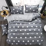 colcha estrellas zara home ❤ Material de alta calidad: Hecho de Poliéster, se sentirá muy cómodo, la funda nórdica super suave y cómoda protegerá, cubrirá su edredón o su inserción, le dará un nuevo aspecto a su habitación en cada estación.