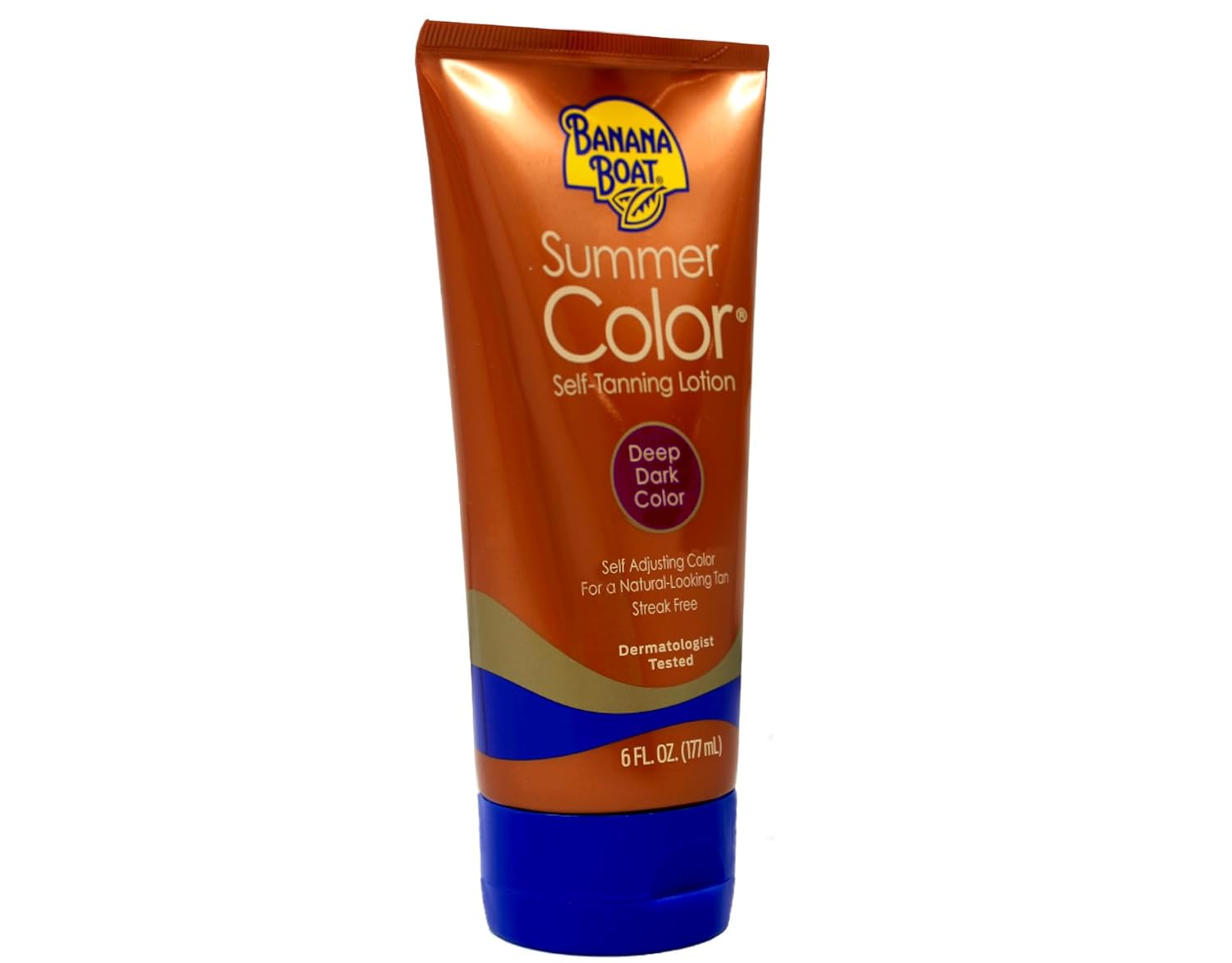 Banana Boat Summer Color Self Tanning Lotion, 6oz | Self Tanner, Deep Dark Color for All Skin Tones, Gradual Tanning Lotion, Sunless Tanner, 6oz (Pack of 3)