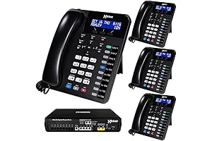 Xblue X16 Small Business Phone System with 4 Digital Phones