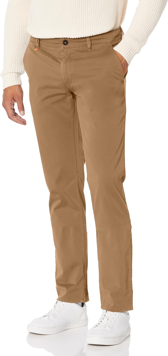 BOSS Baby Boys' Slim Fit Cotton Blend Trousers