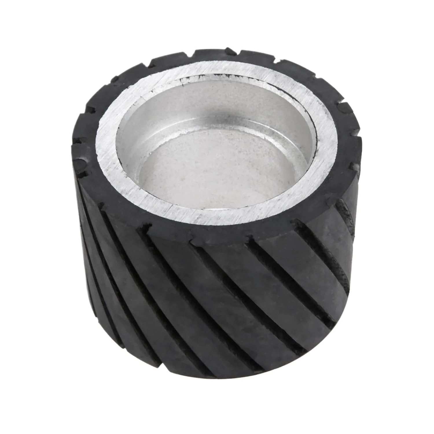 70x50mm 80x50mm 70x80mm Belt Grinder Rubber Contact Wheel Abrasive Sanding Set Polishing(80x50mm)