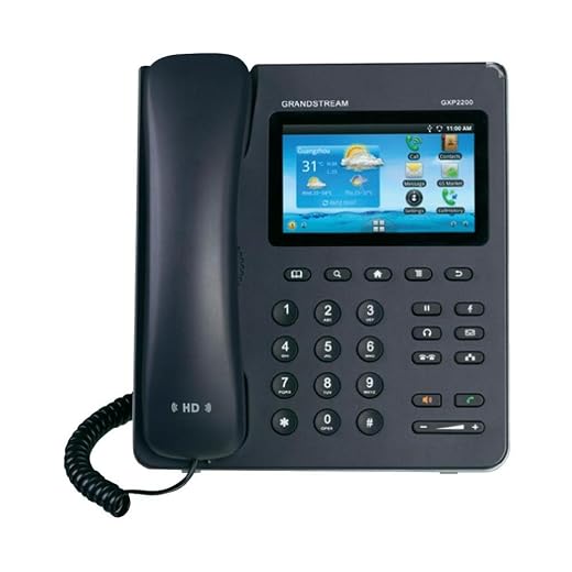 Grandstream GXP2200 Enterprise Media Phone for Android VoIP Phone and Device