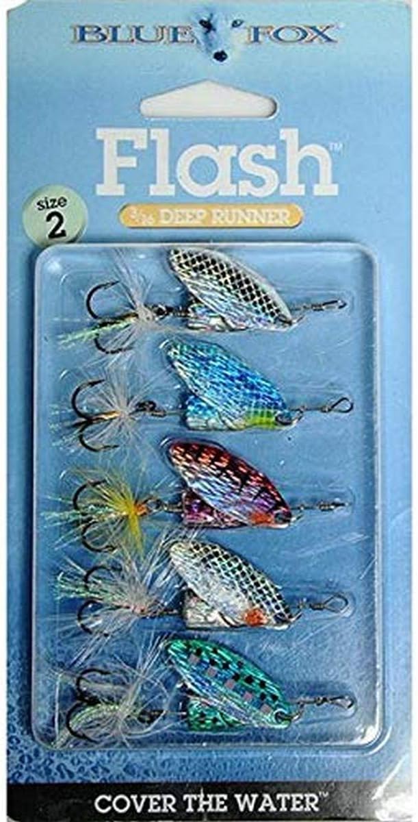 Blue Fox WBFF1K5-1 Flash Spinner Kit, 1/8 oz : Fishing Spinners And Spinnerbaits : Sports & Outdoors