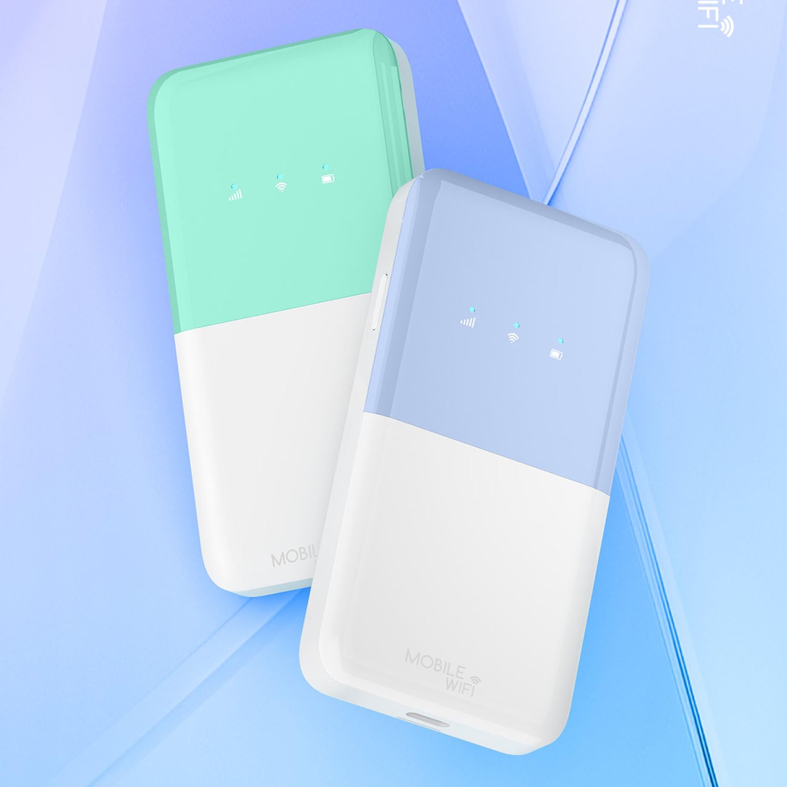 VGEBY 4G Mobile Hotspot con funzionalità Dual SIM (Bianco Grigio)