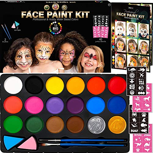 Best Face Paint For Kids Palette