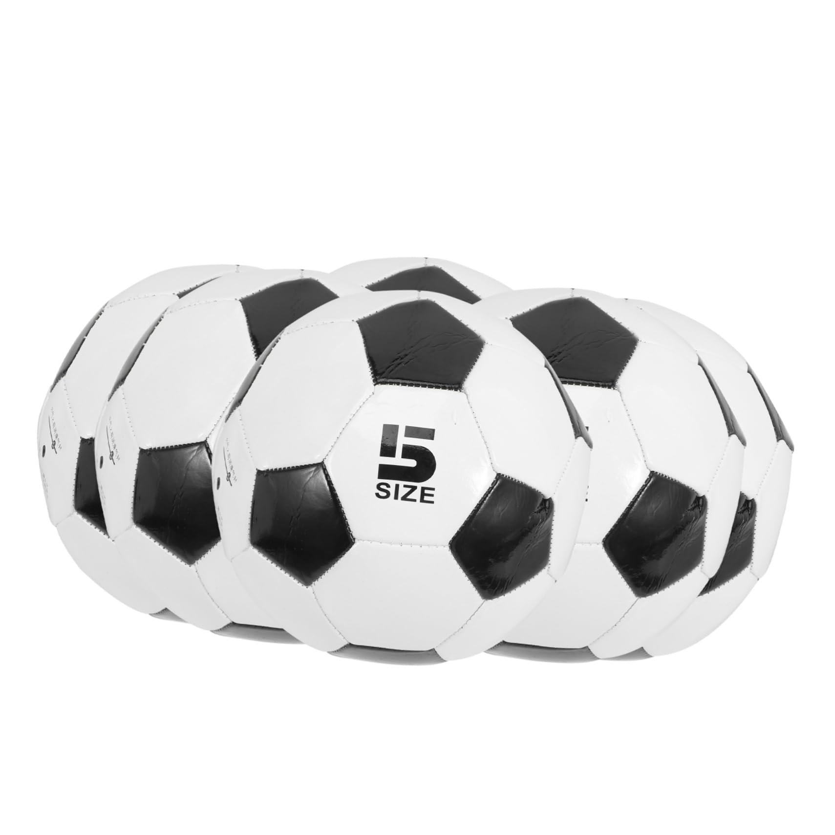 ibasenice 6 Piezas Balón De Fútbol De PVC Fútbol De Entrenamiento para Jugar Exteriores para Prácticas